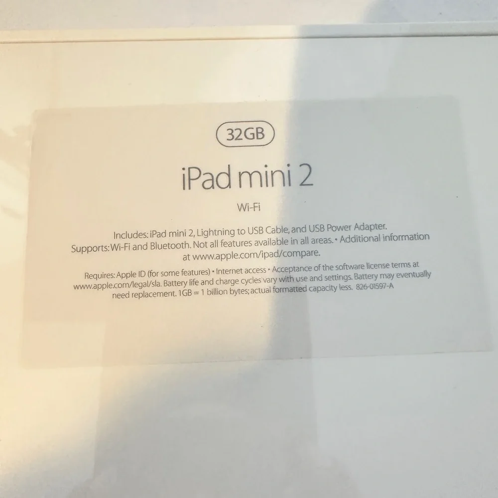 Apple Tablet with Black Display and Silver Trim